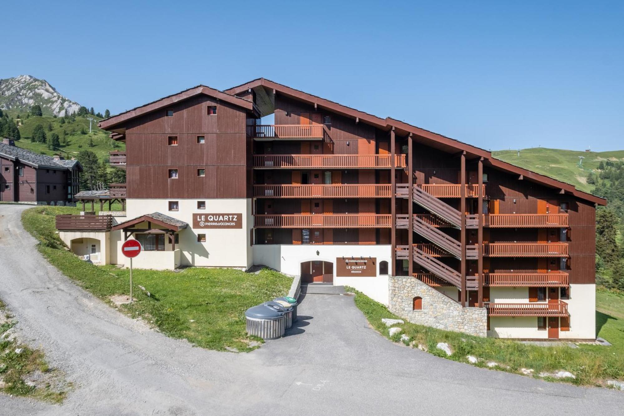 Residence Pierre & Vacances Le Quartz La Plagne Eksteriør bilde